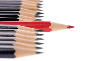Obraz premium pencils isolated on white background