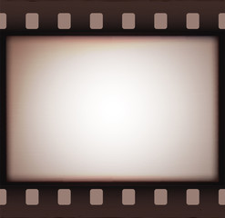 Vintage retro old film strip background