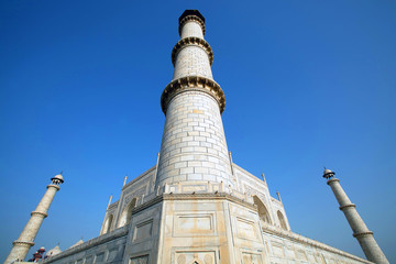 Taj Mahal in Agra, Uttar Pradesh, India