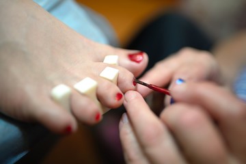 Technical execution of classical pedicure