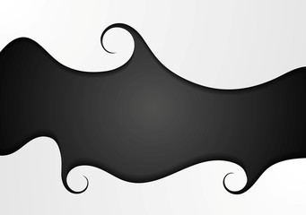 Abstract wavy concept vector background