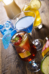 Cocktails, alcohol drink 