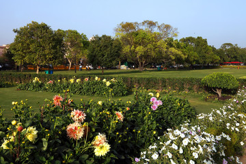 Park in New Dlehi, India, Asia