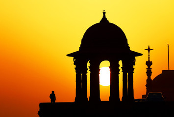 India Gate in New Delhi, India, Asia