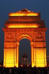 Obraz premium India Gate in New Delhi, India, Asia
