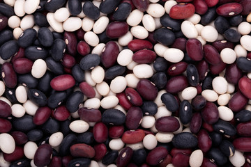 Haricot beans background