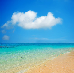 Fototapeta premium clouds in paradise
