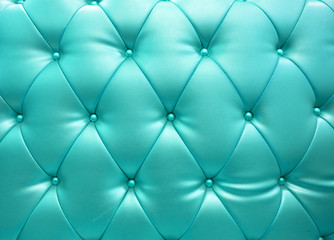 Light blue upholstery leather as texture and pattern