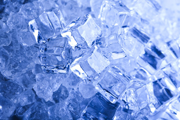 Cubes of ice