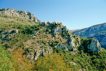 GOURDON ( 06 Alpes Maritimes ), Un des plus beaux villages de Fr