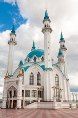 Plakat The Kul Sharif Mosque in Kazan Kremlin, Tatarstan, Russia