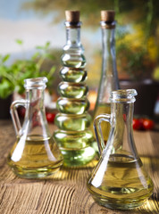 Fresh olive oil 