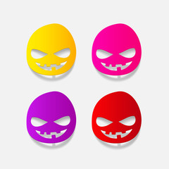 realistic design element: monster