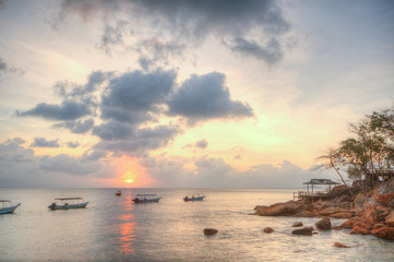 Sunset On Perhentian Island Terengganu