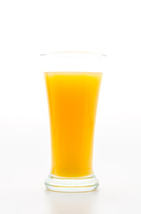 Orange juice glass