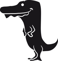 Kleiner Niedlicher Süßes T-Rex