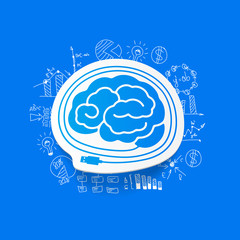 Drawing business formulas: brain