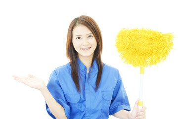 仕事に励む労働者