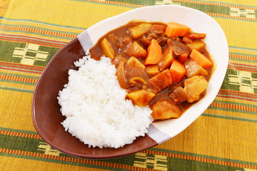美味しそうなカレーライス