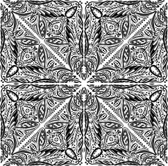 black on white simple square abstract design