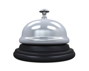 Reception Bell Isolated
