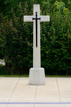 Memorial Cross For Suez Canal Crisis