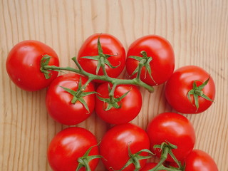 Fresh ripe tomatoes