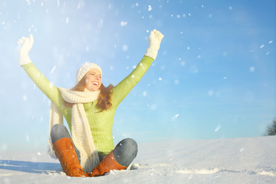 winter woman