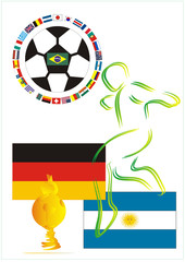 Fußballfest in Südamerika 2014 - Deutschland - Argentinien