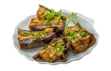 Grilled eggplant