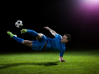 Naklejka premium soccer player
