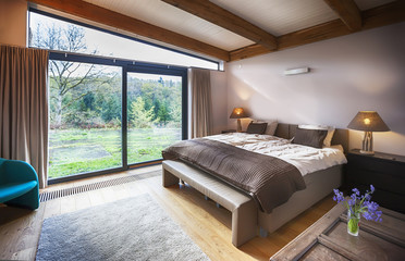 countryside villa's bedroom
