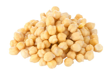 Pile of chickpeas