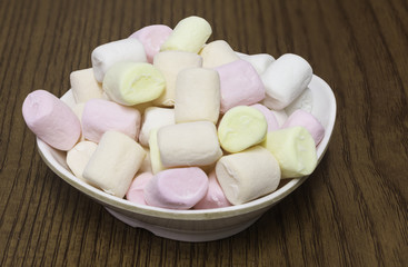 colorful marshmallows
