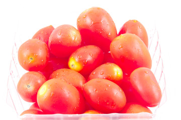 Grape Tomatoes Isolated