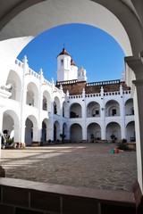 Fototapeta na wymiar Sucre. Monastery La Recoleta