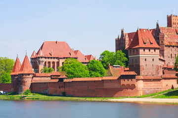 Malbork castle, Pomerania region, Poland
