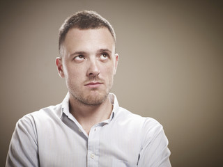 portrait of handsome man