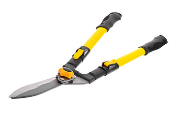 Garden Secateurs Isolated on White Background