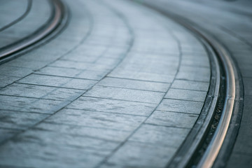 ​​tram rails © Ievgen Skrypko