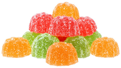Fototapeta na wymiar Group multicolored candy
