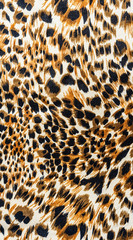 texture of fabric stripes leopard