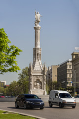 Obraz premium Plaza de Colon in Madrid