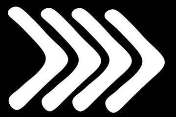 Richtungsanzeige - Pfeile...