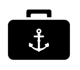 Ancre dans une valise