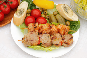 Fleischspieße
