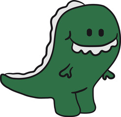 Süßer niedlicher kleiner T-Rex Kind