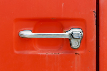 Old car door handle