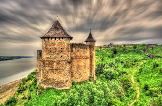 Khotyn Fortress, Ukraine. HDR Image