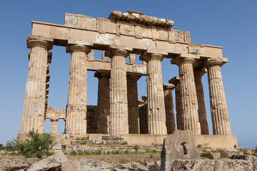 Fototapeta premium ruins of the temple of Selinunte